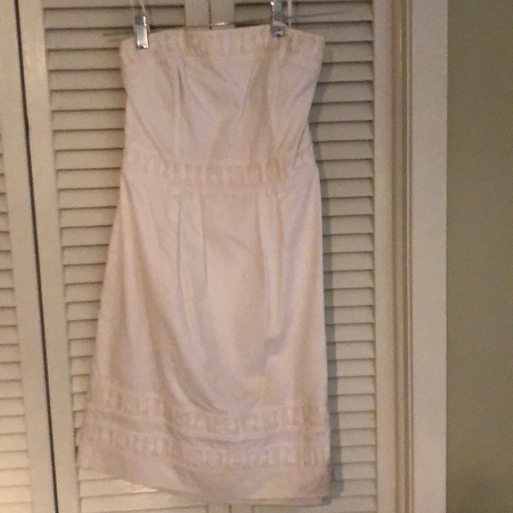 White short dress